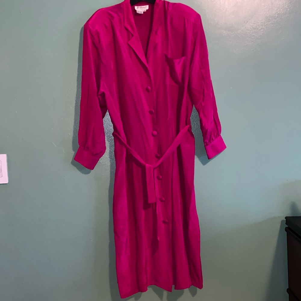 Vintage button down dress
